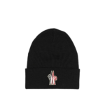 MONCLER GRENOBLE bonnet en laine homme noir