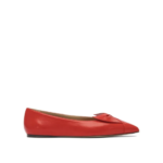 FERRAGAMO ballerines en cuir femme rouges