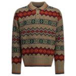 POLO RALPH LAUREN pull homme marron