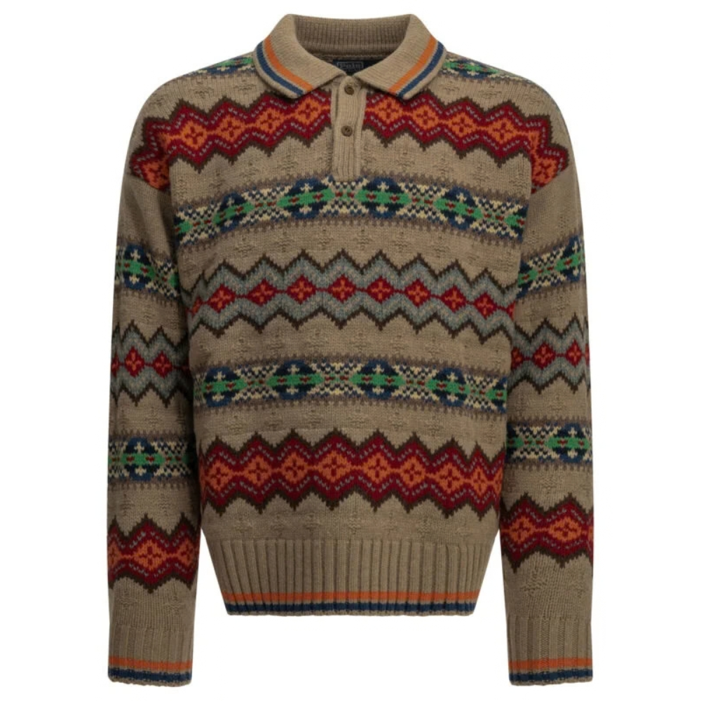 Sans titre (1000 x 1000 px) - 2026-09-27T180141.655 POLO RALPH LAUREN pull homme marron – Image 1