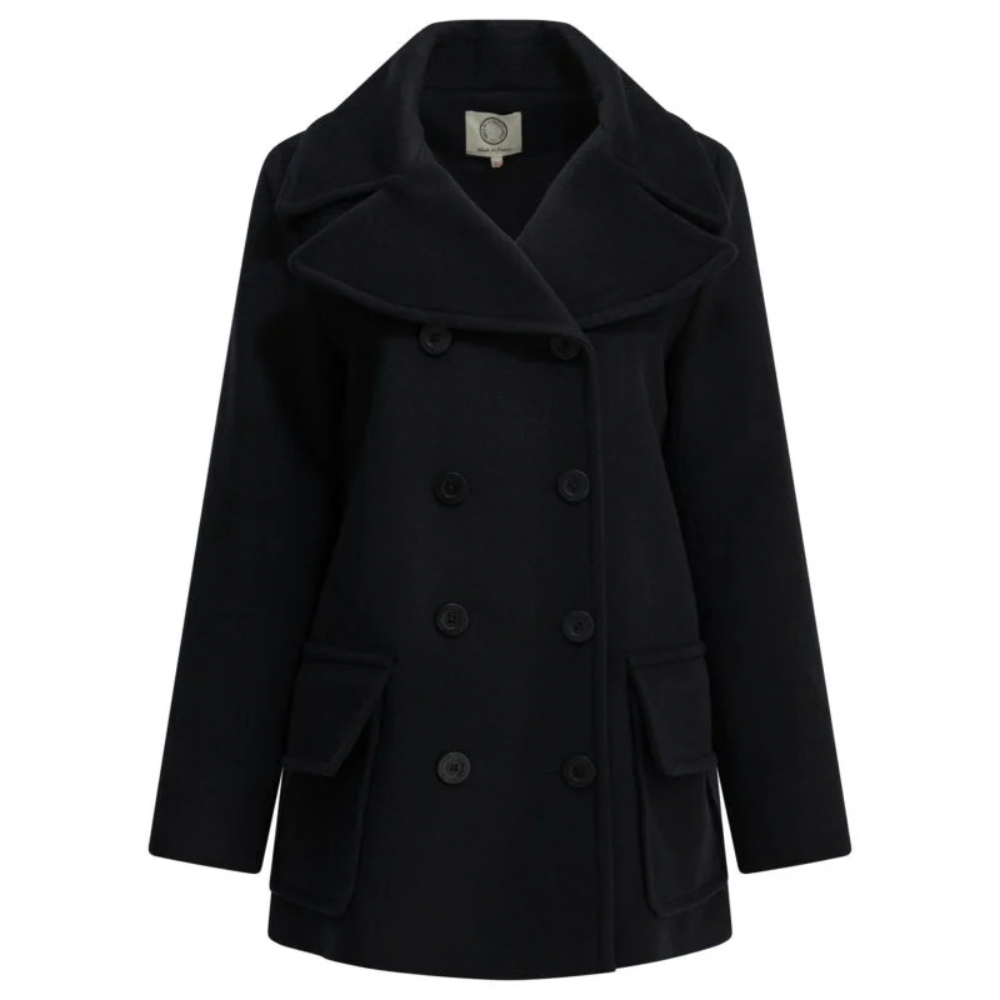 Sans titre (1000 x 1000 px) - 2026-09-27T180629.588 INES DE LA FRESSANGE manteau en laine femme bleu – Image 1