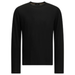 HERNO t-shirt en laine homme noir