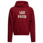 AMI PARIS sweat à capuche homme rouge