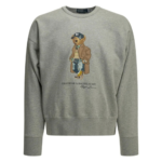 POLO RALPH LAUREN sweat-shirt homme gris