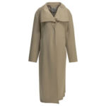 MAX MARA SPORTMAX long manteau femme beige