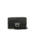 PINKO sac bandoulière en cuir femme noir