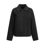 SOEUR manteau en laine femme gris