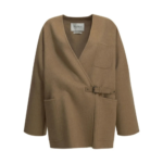 MAX MARA manteau court femme beige
