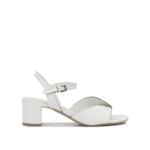 DEL CARLO sandales à talon femme blanc