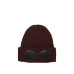 C.P. COMPANY bonnet en laine homme bordeaux