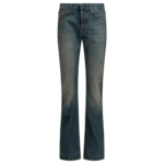 ACNE STUDIOS jean en coton femme bleu