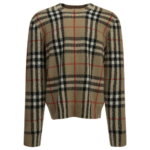 BURBERRY pull-over en cachemire homme beige