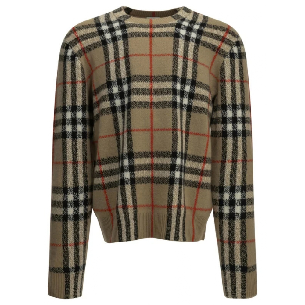 Sans titre (1000 x 1000 px) - 2026-10-03T181652.477 BURBERRY pull-over en cachemire homme beige – Image 1