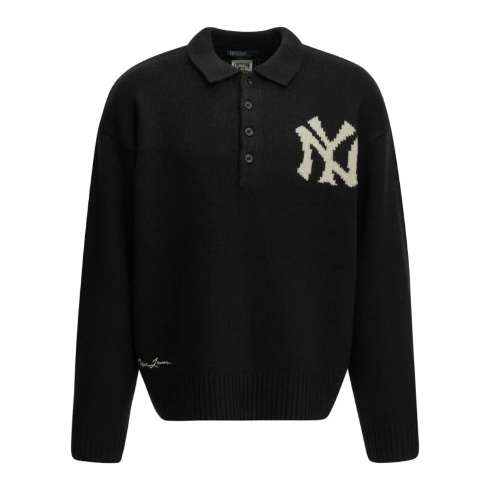 Sans titre (1000 x 1000 px) (80) POLO RALPH LAUREN pull polo homme noir – Image 1