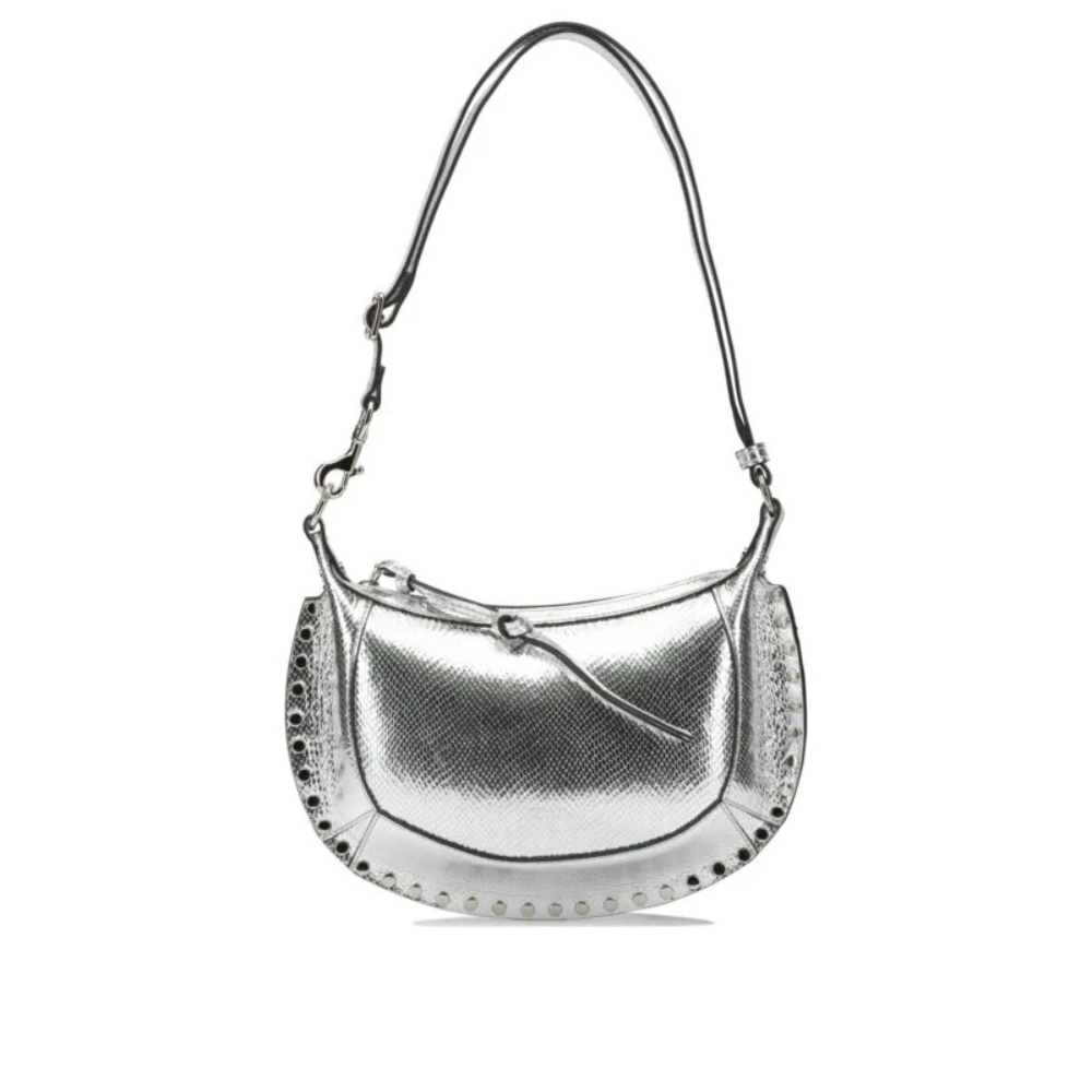 Sans titre (1000 x 1000 px) (81) ISABEL MARANT sac porté épaule femme argenté – Image 1