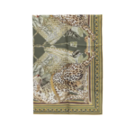 FERRAGAMO carré de soie femme vert