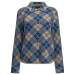 GUEST IN RESIDENCE cardigan en cachemire femme bleu