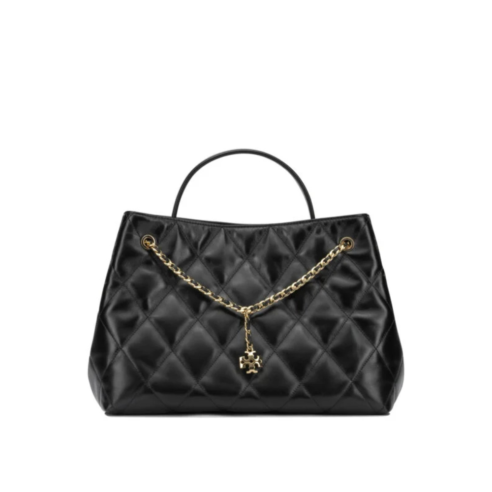 Sans titre (1000 x 1000 px) (83) TORY BURCH sac à main en cuir femme noir – Image 1
