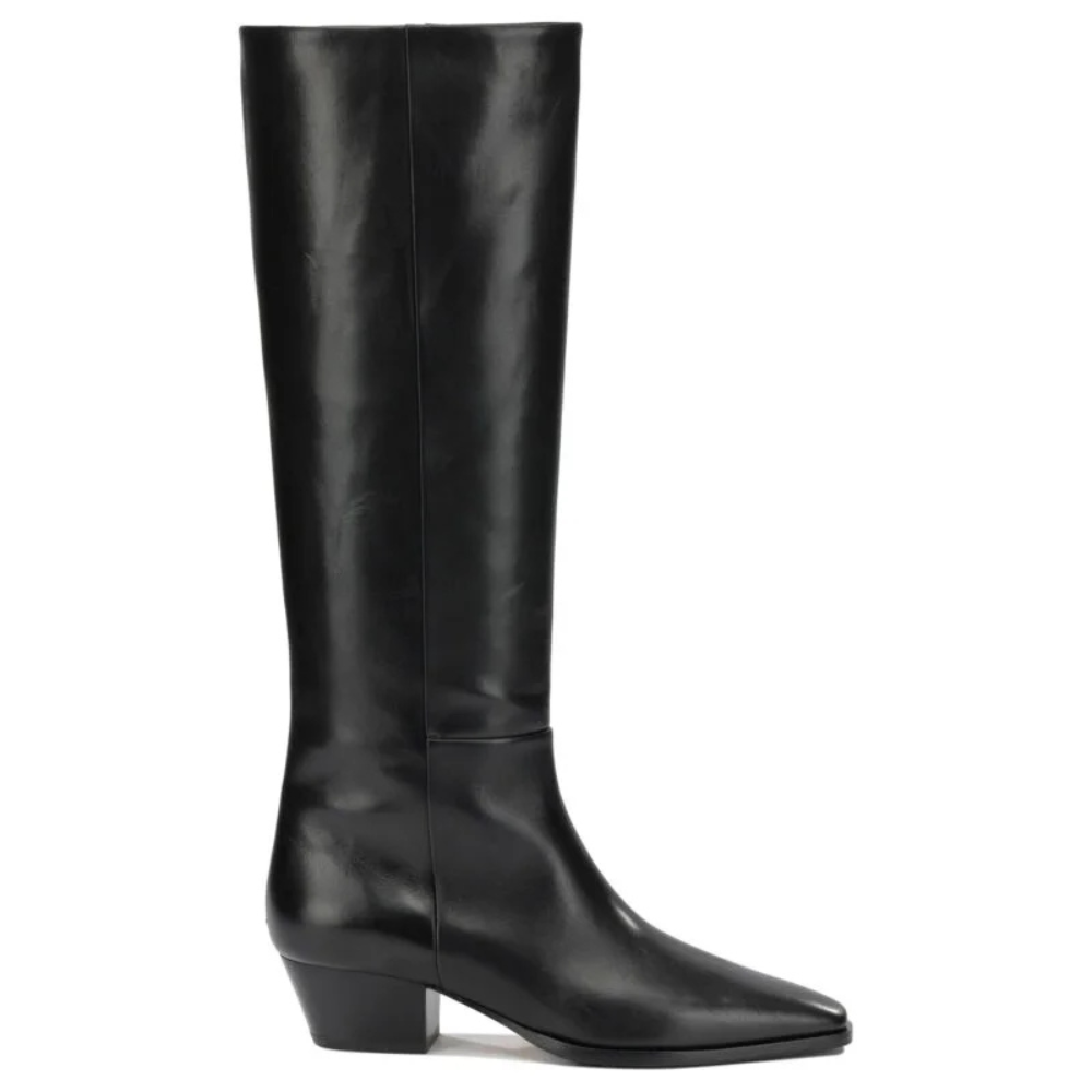 Sans titre (1000 x 1000 px) (84) AEYDE bottes en cuir femme noires – Image 1