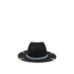 THE HAT Gang chapeau en laine femme noir