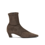 KHAITE bottines femme marron