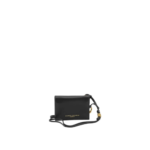 GIANNI CHIARINI portefeuille en cuir femme noir
