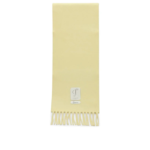 JACQUEMUS écharpe en laine homme jaune