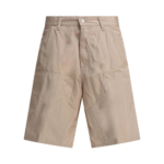 CARHARTT WIP bermuda en coton homme beige