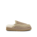 MOU mules en cuir femme beiges