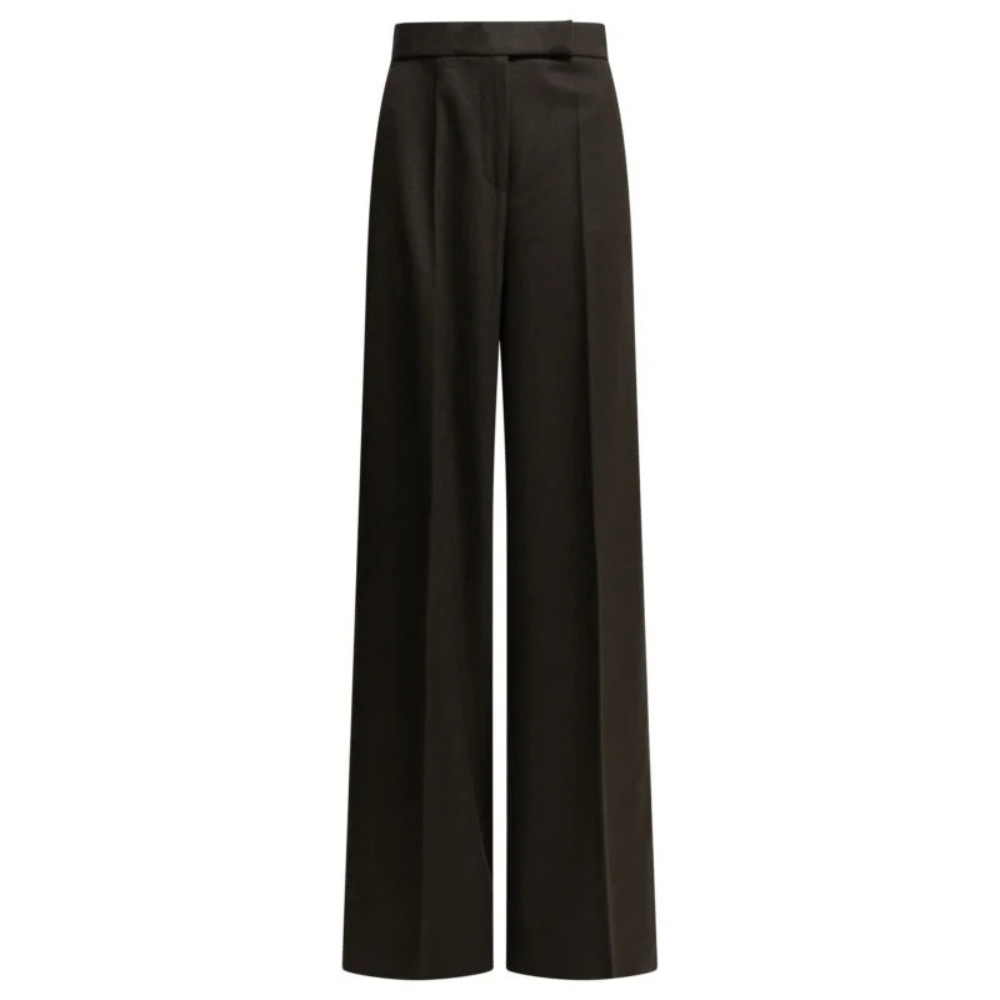 Sans titre (1000 x 1000 px) (95) MAX MARA pantalon tailleur femme marron – Image 1