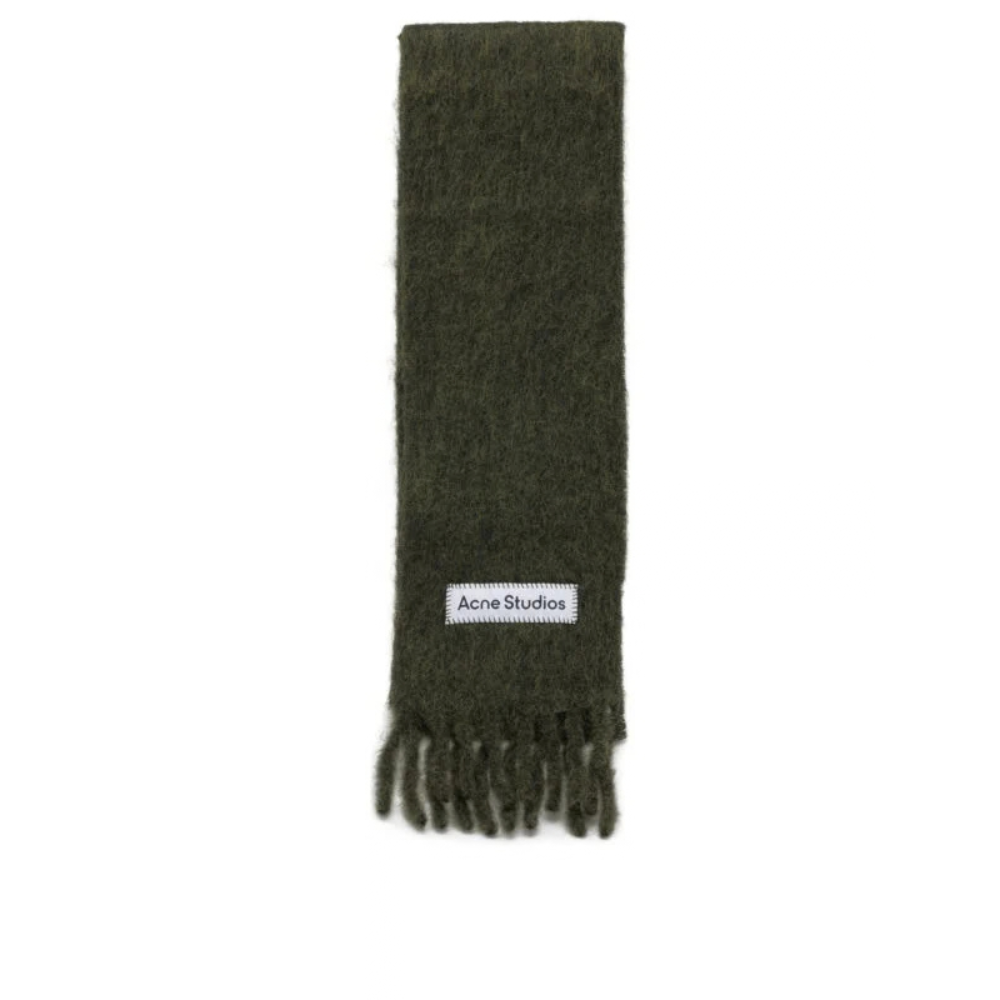Sans titre (1000 x 1000 px) (95) ACNE STUDIOS écharpe homme verte – Image 1