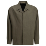 OUR LEGACY veste en laine homme beige