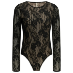 ZIMMERMANN body en dentelle femme noir