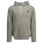COMME DES GARÇONS PLAY sweat-shirt homme gris