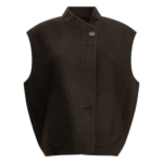 SOEUR veste sans manches femme marron