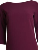 MAX MARA robe femme bordeaux – Image 3