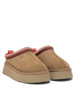 UGG mules en cuir femme marron – Image 2