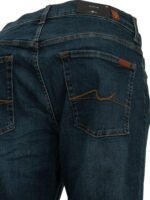 7 FOR ALL MANKIND jean homme bleu – Image 4