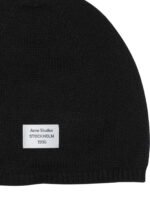 ACNE STUDIOS bonnet en cachemire homme noir – Image 3