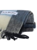 ACNE STUDIOS écharpe homme bleue – Image 2