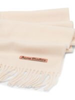 ACNE STUDIOS écharpe en laine homme beige – Image 2