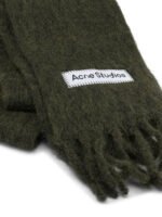 ACNE STUDIOS écharpe homme verte – Image 2