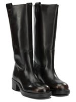 ALOHAS bottes en cuir femme noires – Image 2