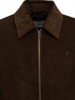 AMI PARIS blouson homme marron – Image 3
