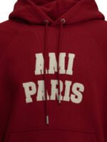 AMI PARIS sweat à capuche homme rouge – Image 3