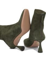 AQUAZZURA bottines en daim femme vertes – Image 5