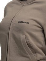 BALENCIAGA sweatshirt zippé femme rose – Image 4