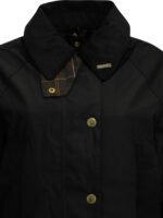 BARBOUR imperméable ciré femme noir – Image 3