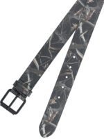 CARHARTT WIP ceinture en cuir homme noire – Image 2