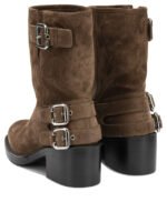 CHLOÉ bottines en cuir femme marron – Image 4